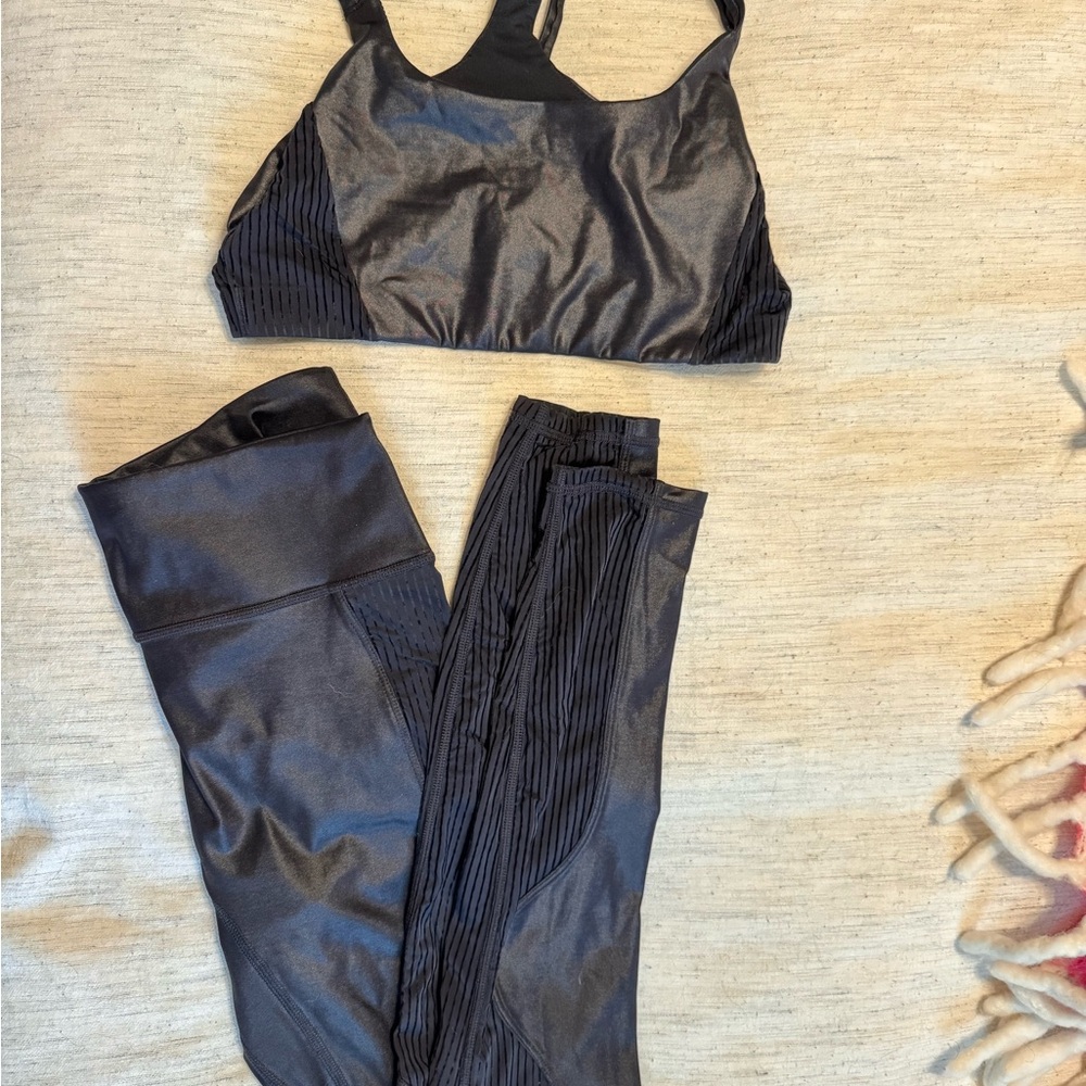 Khloe fabletics Stylish Black Women's Activewear leggings only